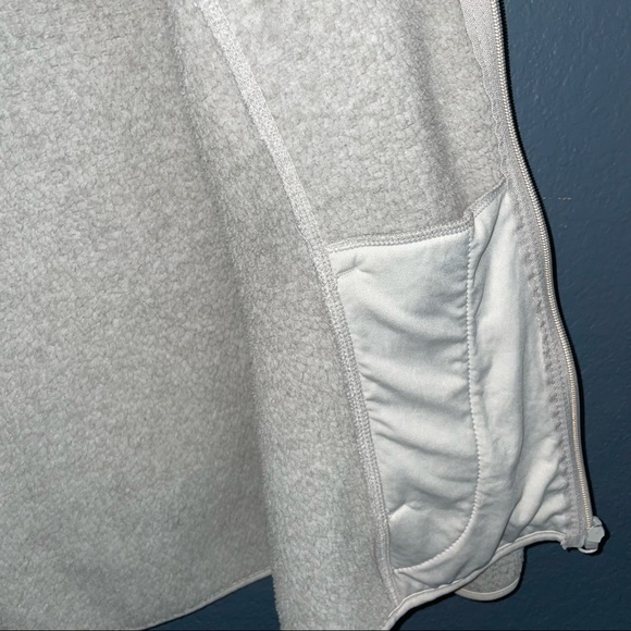 - Faded Glory jacket women’s size small 4/6 light heather gray zip fleece - Picture 7 of 10